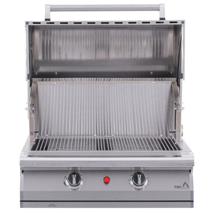 Legacy E27T 27-Inch Built-In 240V Electric Grill with Timer