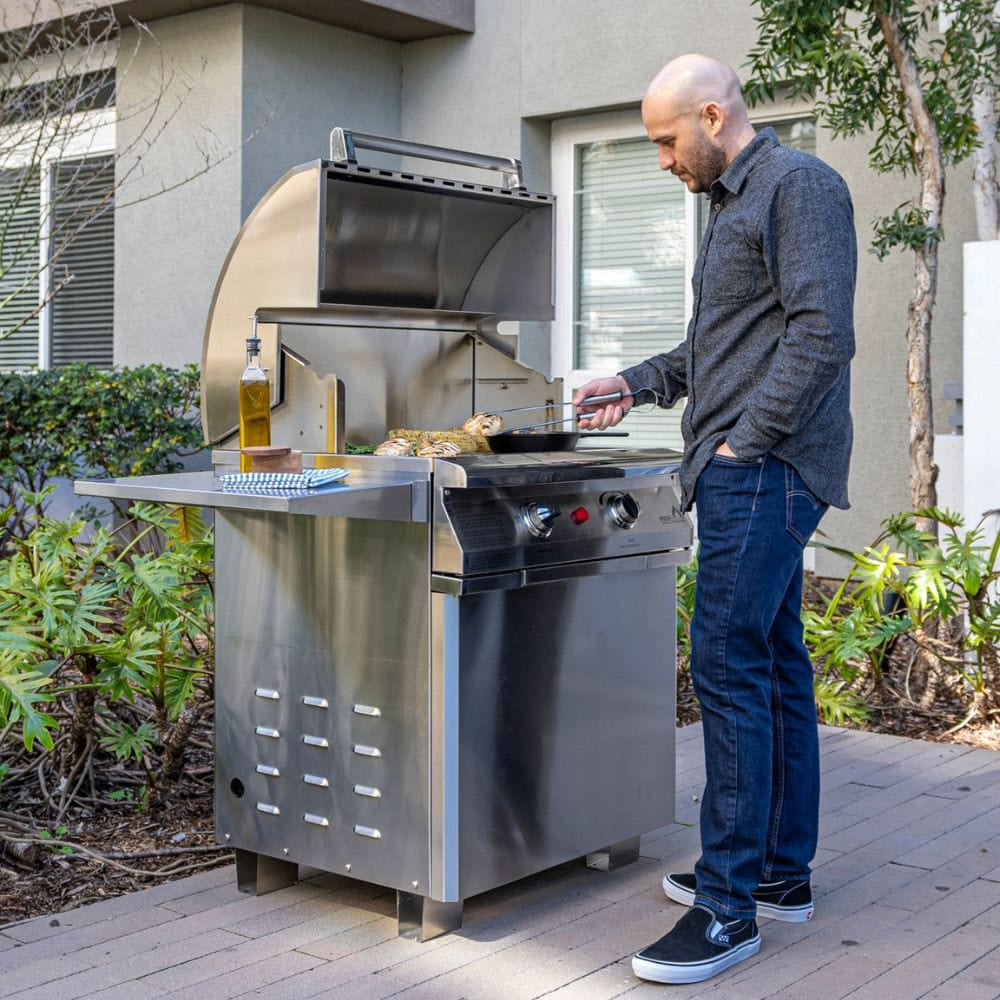 Legacy E27T 27-Inch Built-In 240V Electric Grill with Timer