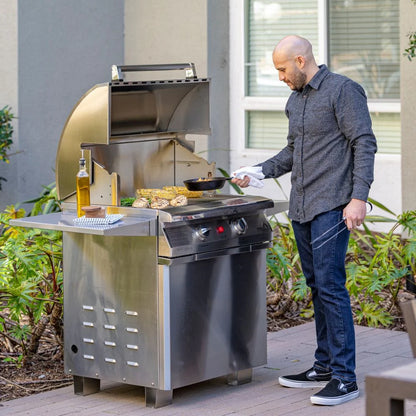 Legacy E27T 27-Inch Built-In 240V Electric Grill with Timer